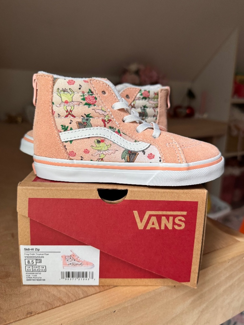 Vans Kids Sk8-Hi Zip Shoes
